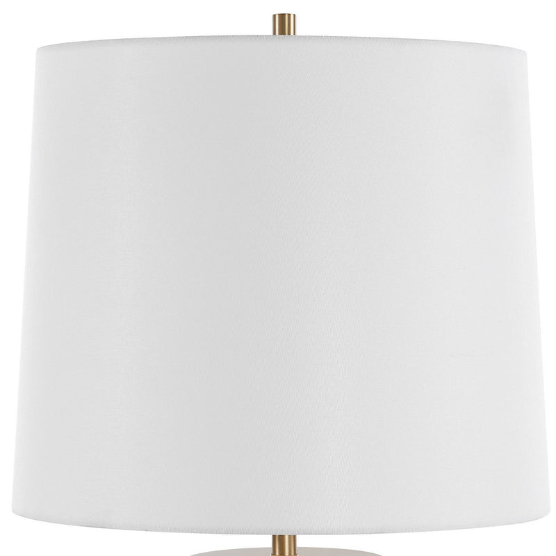 Uttermost 30519-1 One Light Table Lamp, Antiqued Brass
