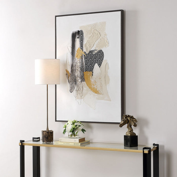 Uttermost 32372 Wall Art, Black