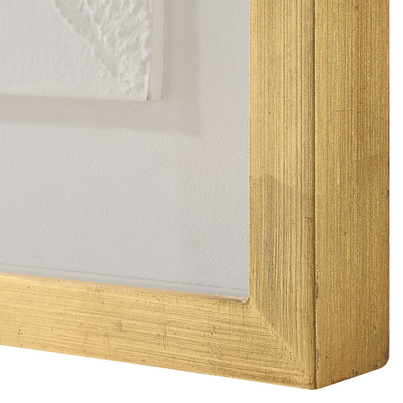 Uttermost 32387 Wall Art, Light Gold