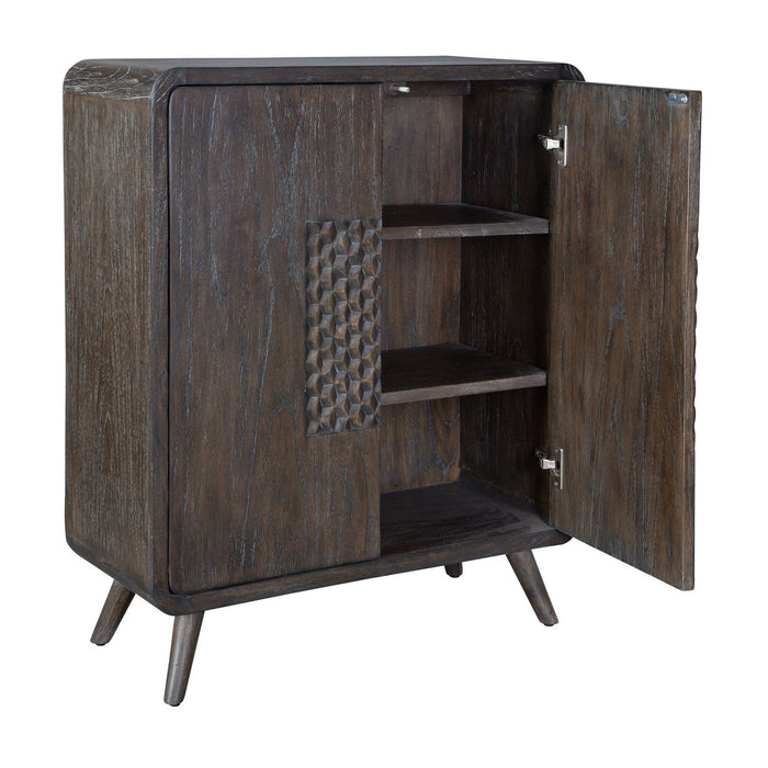 Uttermost 50014 Cabinet, Weathered Mindi Grain