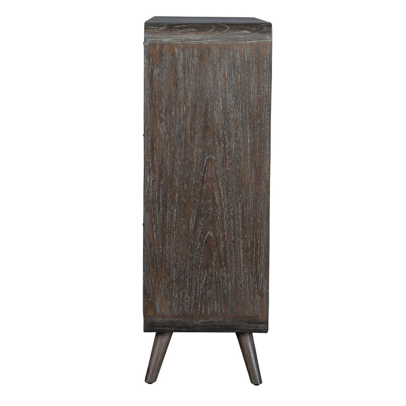 Uttermost 50014 Cabinet, Weathered Mindi Grain