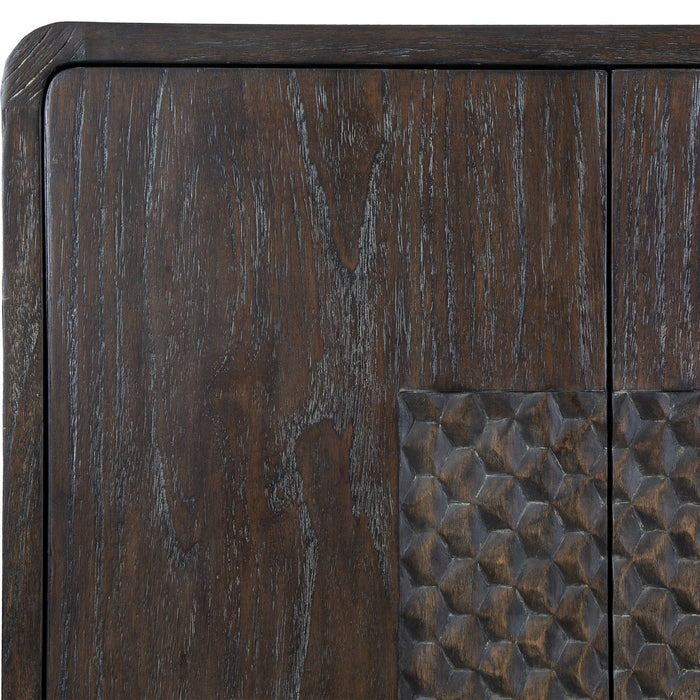Uttermost 50014 Cabinet, Weathered Mindi Grain