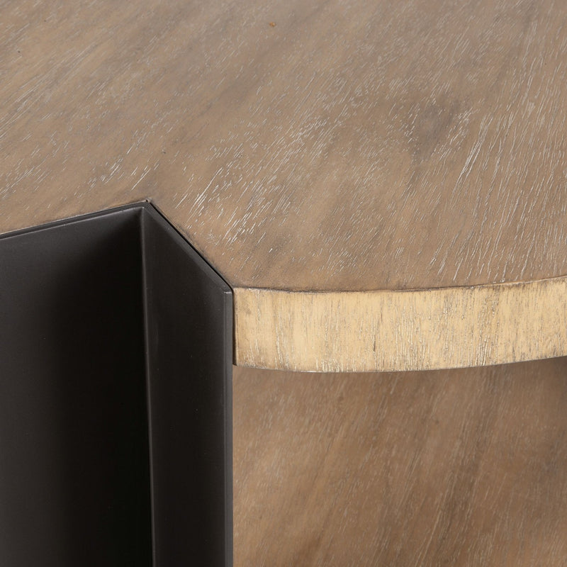 Uttermost 50018 Coffee Table, Matte Black