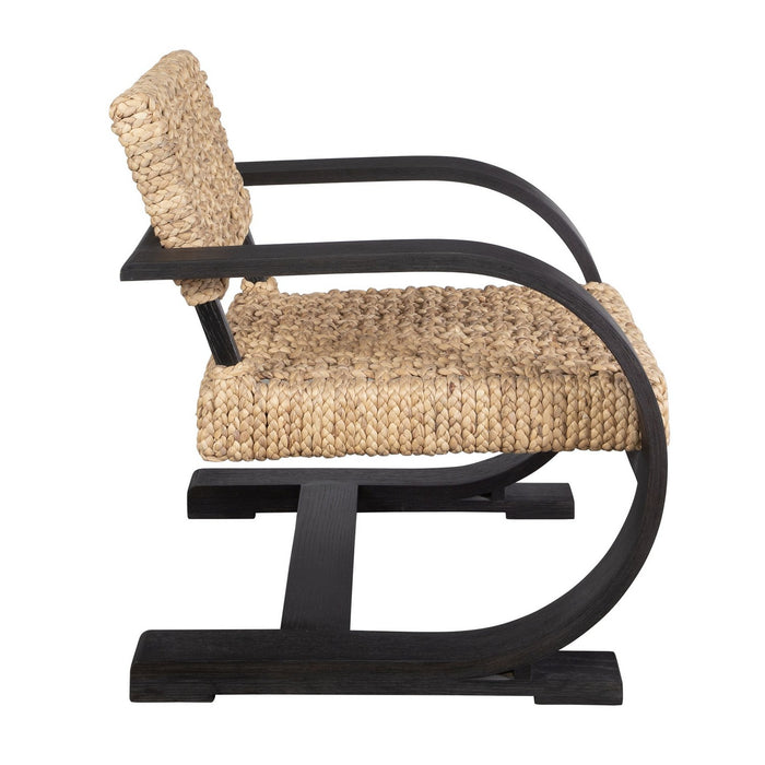 Uttermost 50025 Accent Chair, Solid Wood