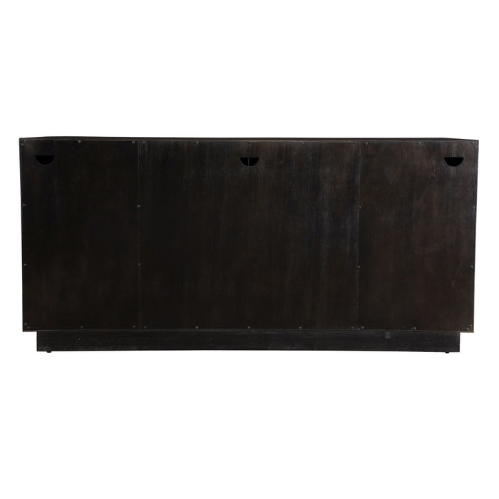 Uttermost 50054 Cabinet, Brushed Gold