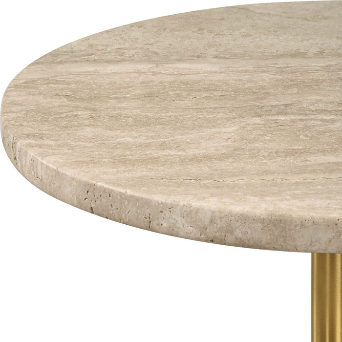 Uttermost 50060 Accent Table, Brass