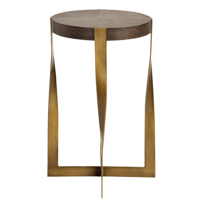 Uttermost 50061 Accent Table, Brass
