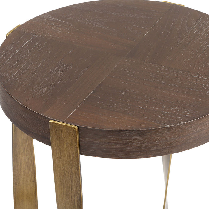 Uttermost 50061 Accent Table, Brass