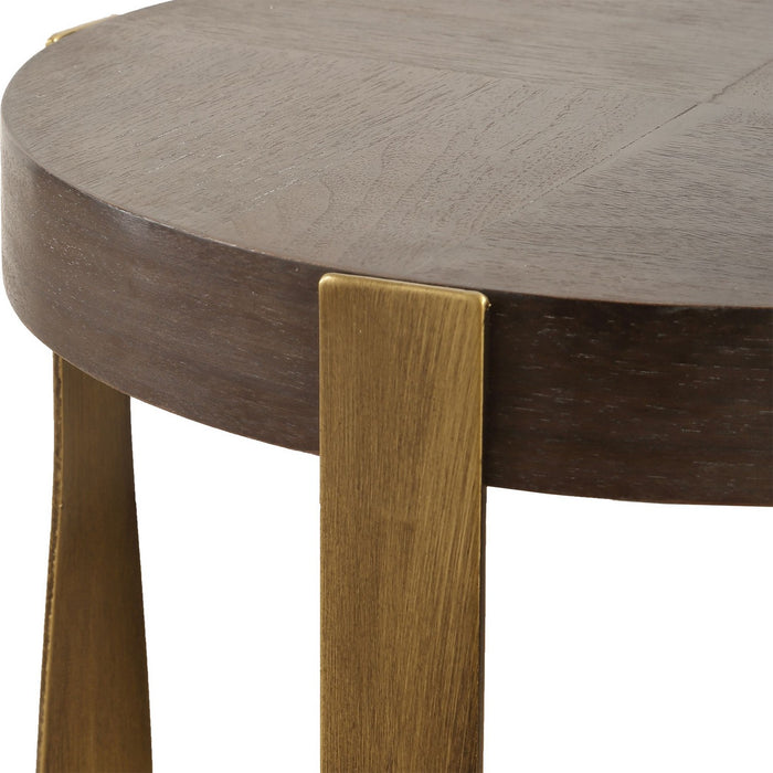Uttermost 50061 Accent Table, Brass