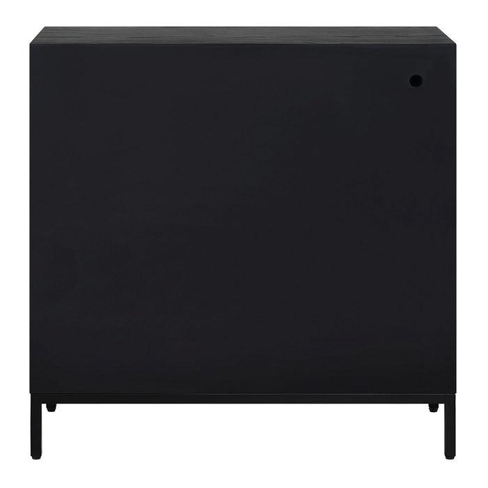 Uttermost 50063 Cabinet, Black Matte