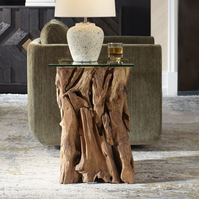 Uttermost 50064 End Table, Natural