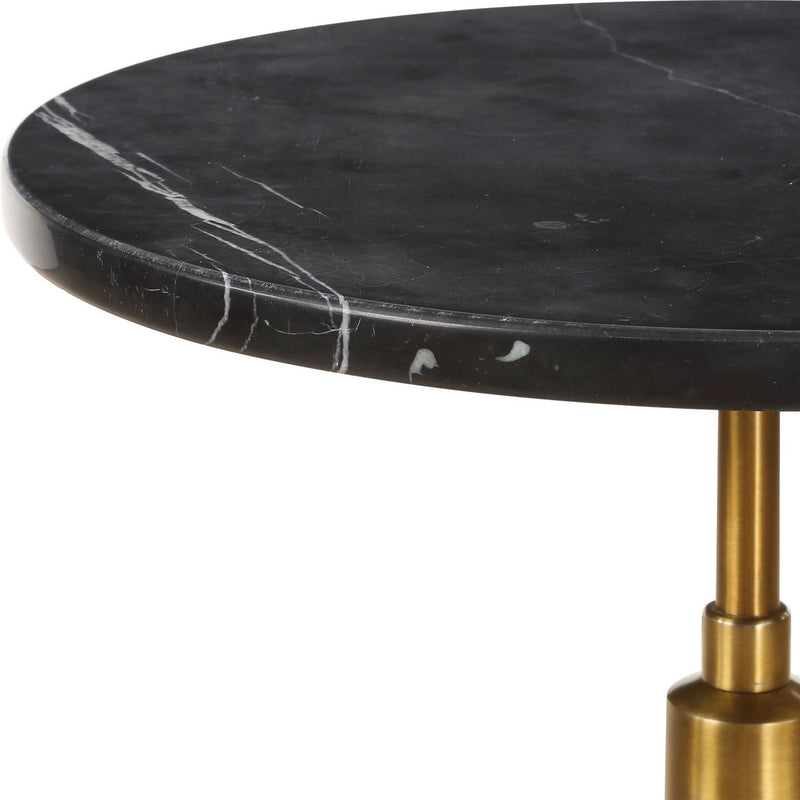 Uttermost 50066 Accent Table, Brass
