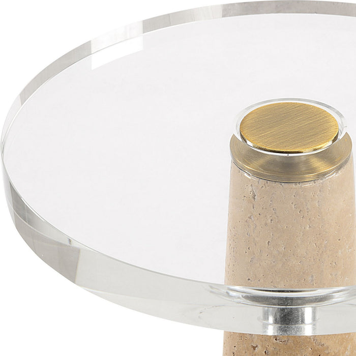 Uttermost 50076 Drink Table, Gold