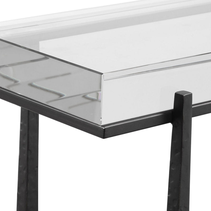 Uttermost 50085 Accent Table, Dark Bronze