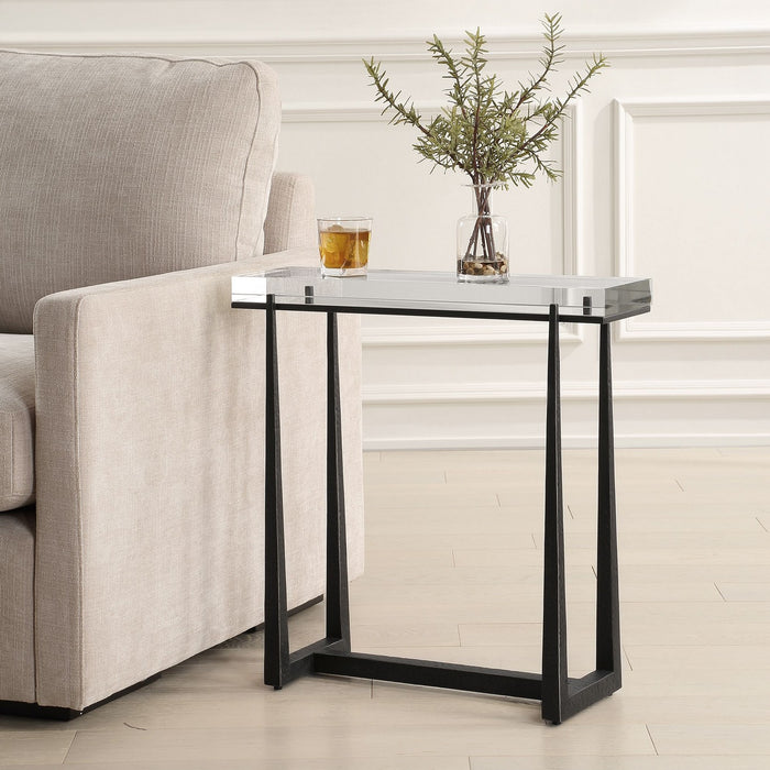 Uttermost 50085 Accent Table, Dark Bronze