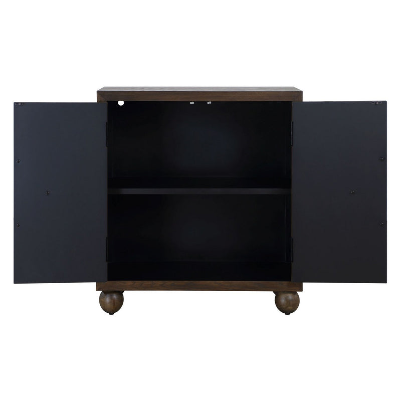 Uttermost 50090 Cabinet, Warm Brass