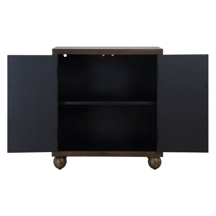 Uttermost 50090 Cabinet, Warm Brass