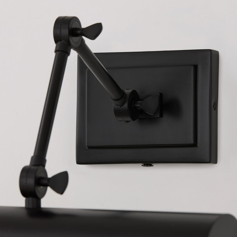 Capital Lighting 653711MB One Light Wall Sconce, Matte Black