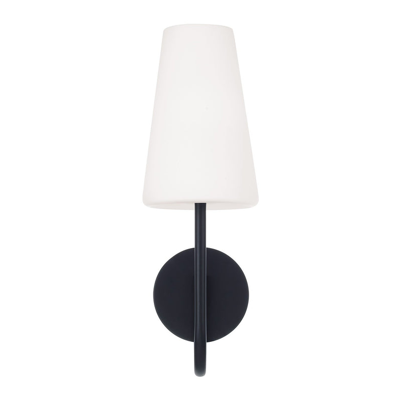 Capital Lighting 655211MB-550 One Light Wall Sconce, Matte Black