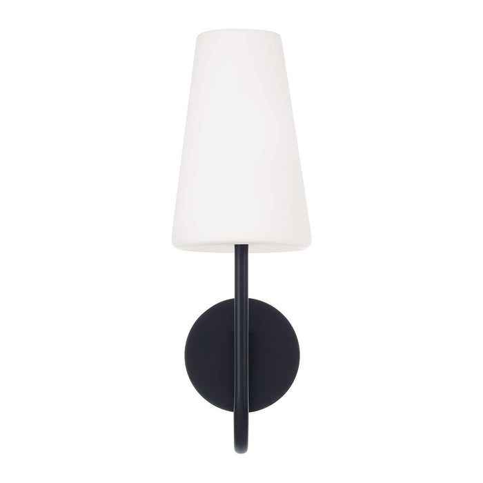 Capital Lighting 655211MB-550 One Light Wall Sconce, Matte Black