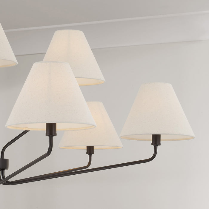 Capital Lighting 456691ES-713 Nine Light Chandelier, Espresso
