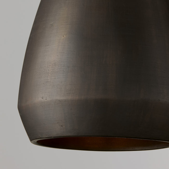 Capital Lighting 354211UR One Light Pendant, Terracotta Umber