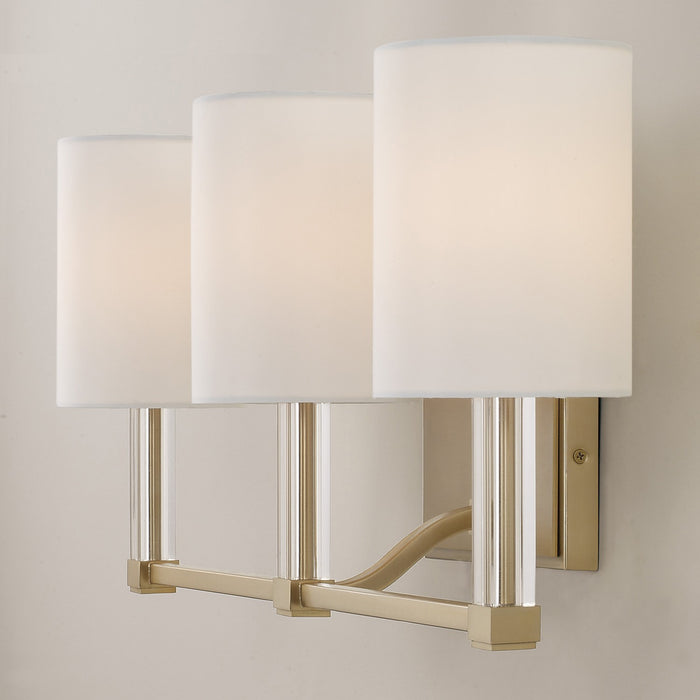 Capital Lighting 157031MA-715 Three Light Vanity, Matte Brass