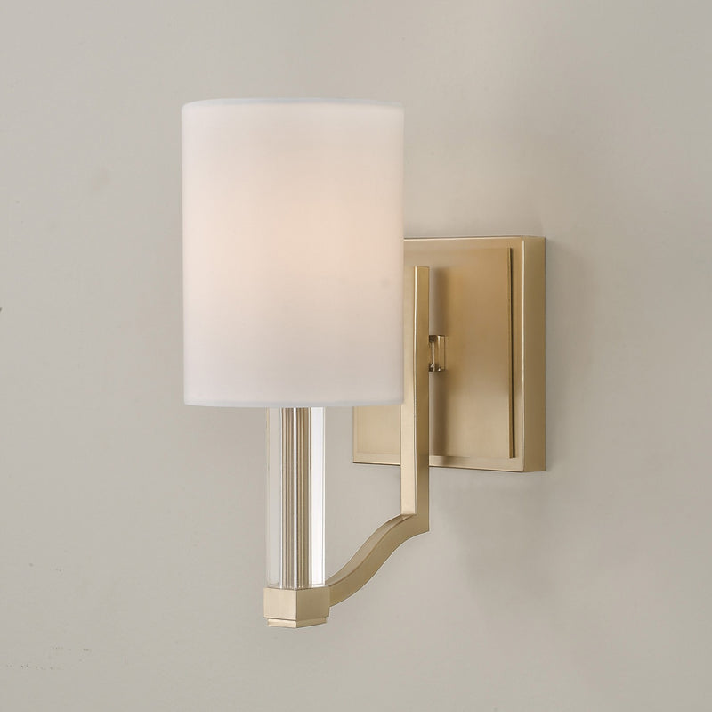 Capital Lighting 657011MA-715 One Light Wall Sconce, Matte Brass