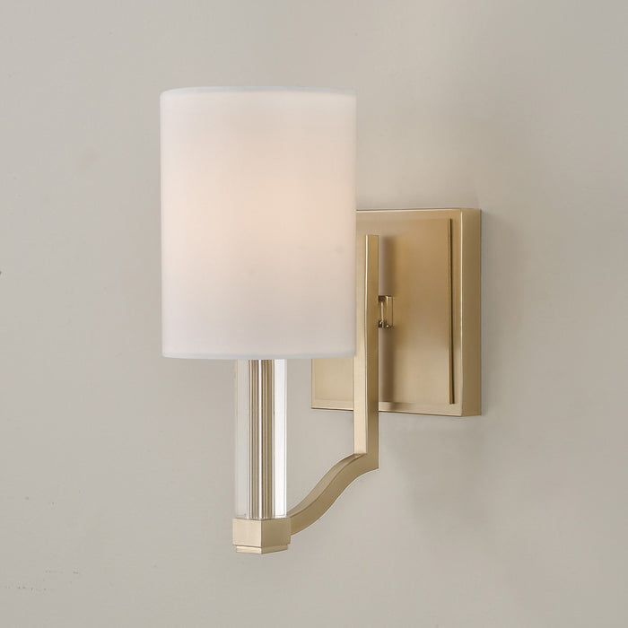 Capital Lighting 657011MA-715 One Light Wall Sconce, Matte Brass