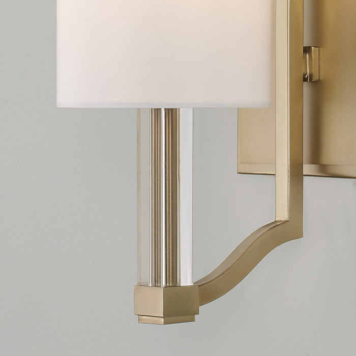 Capital Lighting 657011MA-715 One Light Wall Sconce, Matte Brass