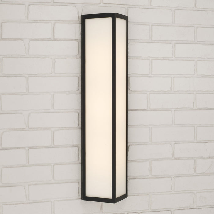 Capital Lighting 954731BK-LD Three Light Outdoor Wall Lantern, Black