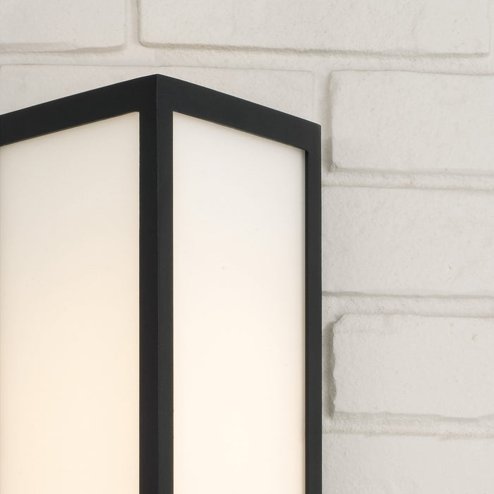 Capital Lighting 954731BK-LD Three Light Outdoor Wall Lantern, Black