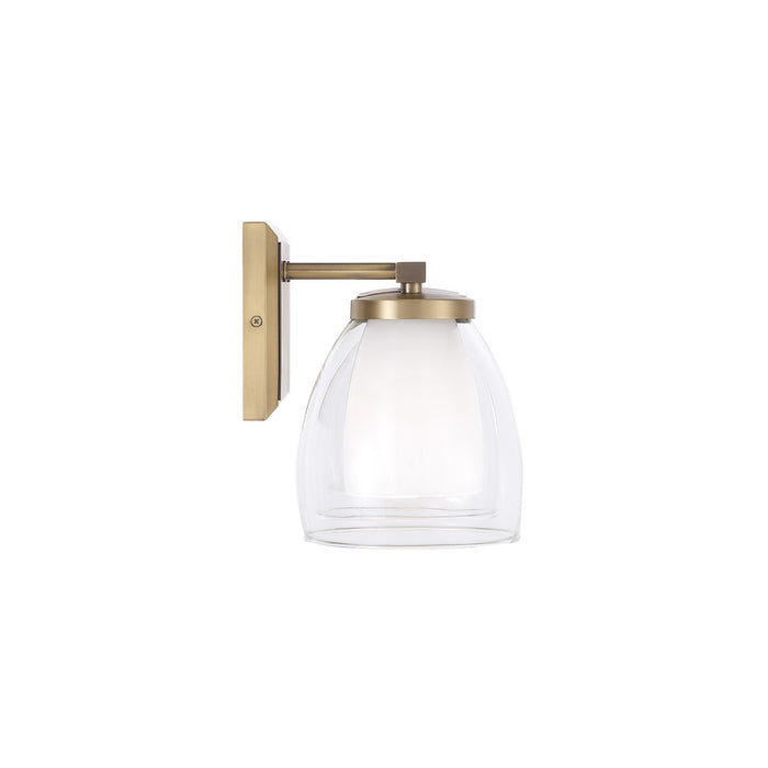 Capital Lighting 155931AD Three Light Vanity, Aged Brass