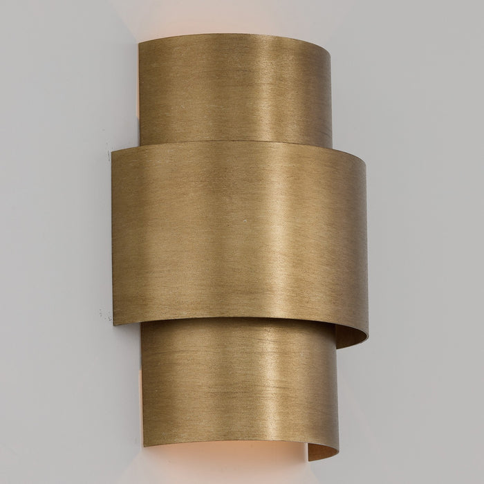 Capital Lighting 639021ML Two Light Wall Sconce, Mystic Luster