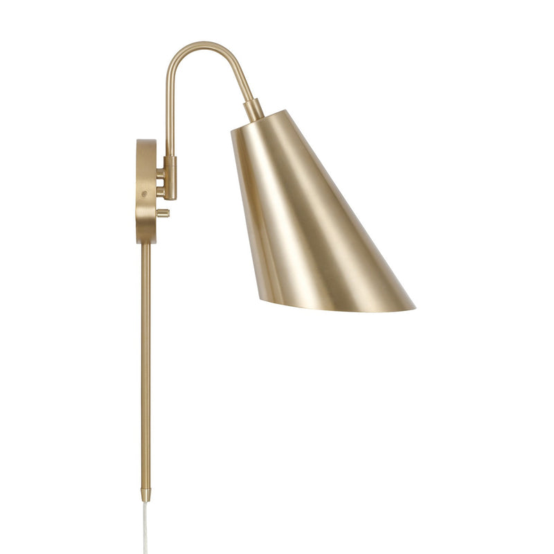 Capital Lighting 654911MA One Light Wall Sconce, Matte Brass