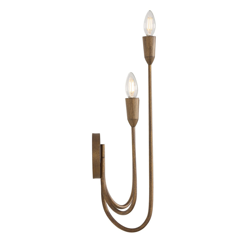 Capital Lighting 656831MZ Three Light Wall Sconce, Mystic Bronze