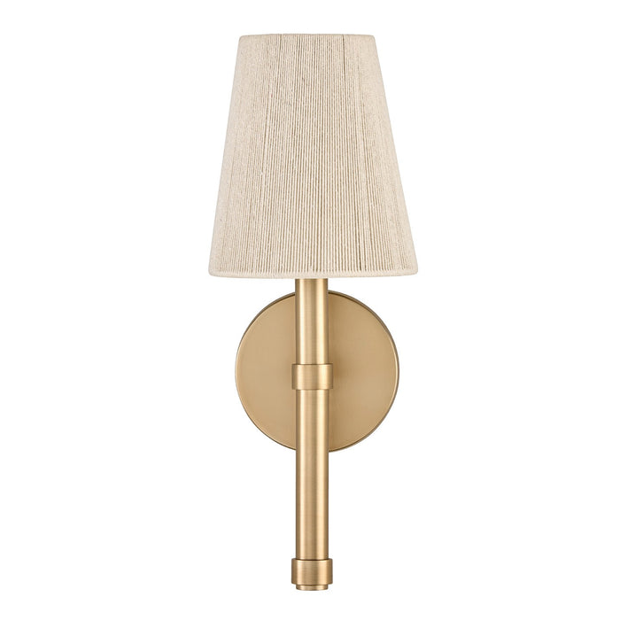 Capital Lighting 654511MA One Light Wall Sconce, Matte Brass