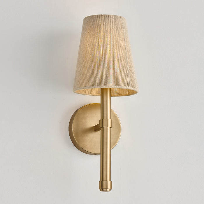 Capital Lighting 654511MA One Light Wall Sconce, Matte Brass
