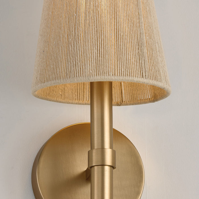 Capital Lighting 654511MA One Light Wall Sconce, Matte Brass