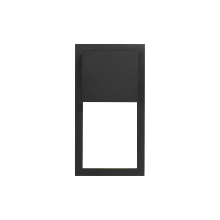 Capital Lighting 956011BK-GL One Light Outdoor Wall Lantern, Oiled Bronze