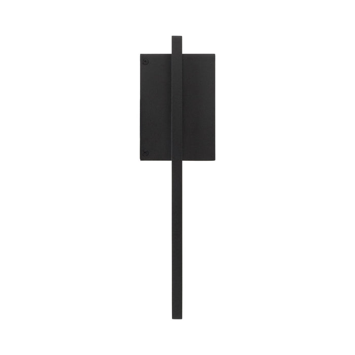 Capital Lighting 956011BK-GL One Light Outdoor Wall Lantern, Oiled Bronze
