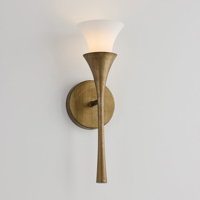 Capital Lighting 655711ML One Light Wall Sconce, Mystic Luster
