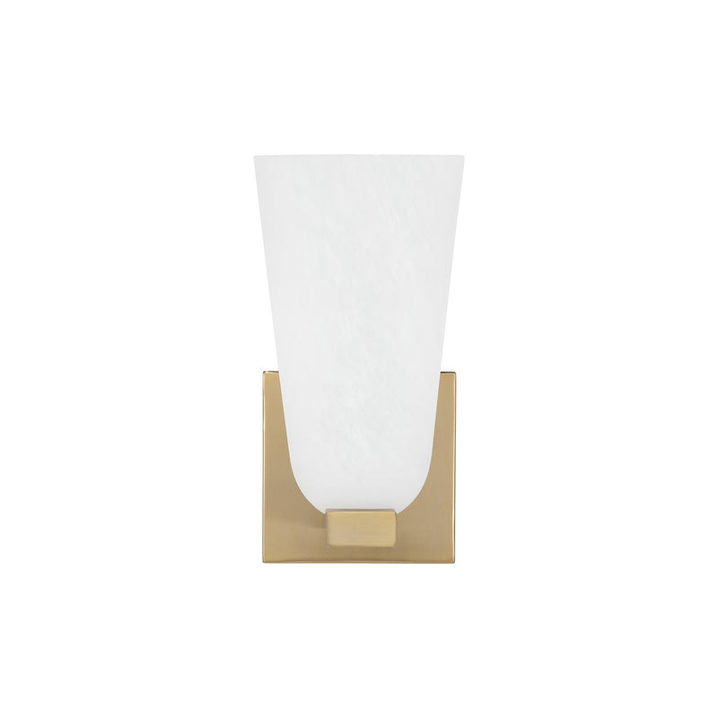 Capital Lighting 656911MA-556 One Light Wall Sconce, Matte Brass