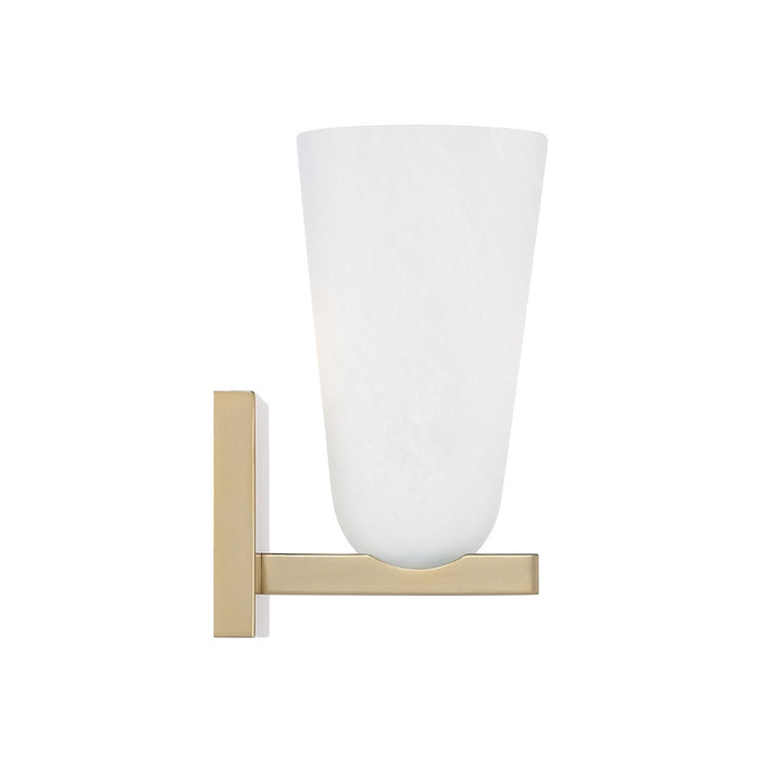 Capital Lighting 656911MA-556 One Light Wall Sconce, Matte Brass
