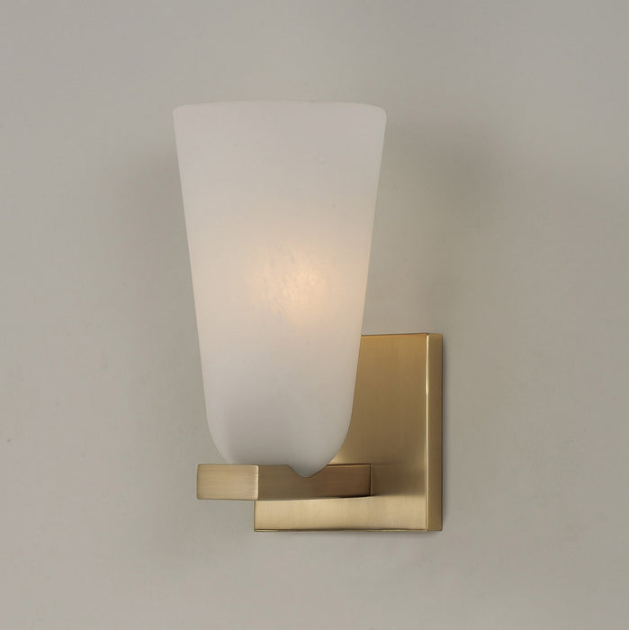 Capital Lighting 656911MA-556 One Light Wall Sconce, Matte Brass