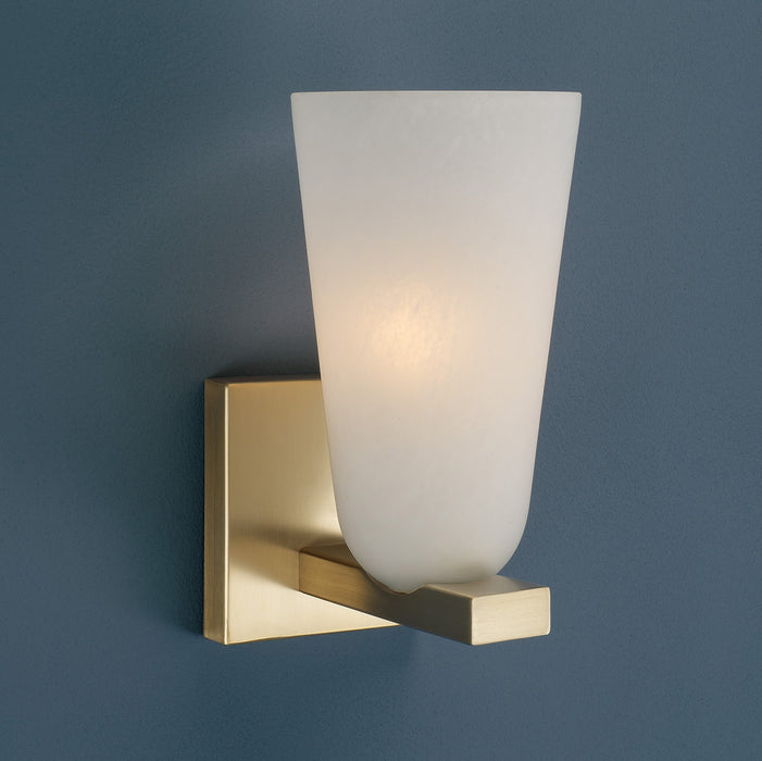 Capital Lighting 656911MA-556 One Light Wall Sconce, Matte Brass