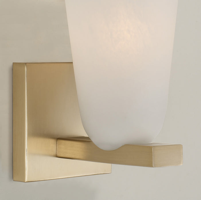 Capital Lighting 656911MA-556 One Light Wall Sconce, Matte Brass