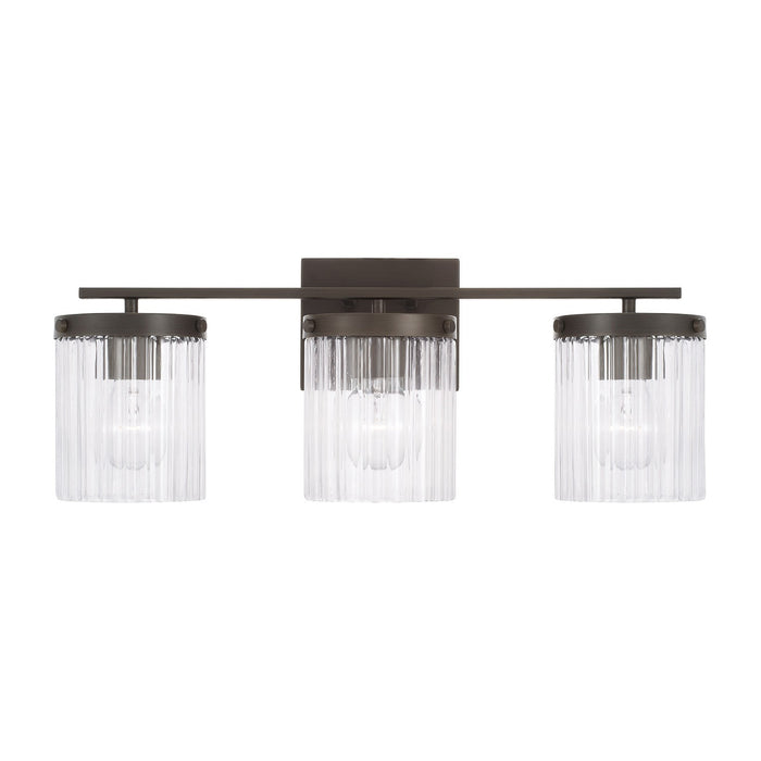 Capital Lighting 156231OR-555 Three Light Vanity, Oil Rubbed Bronze