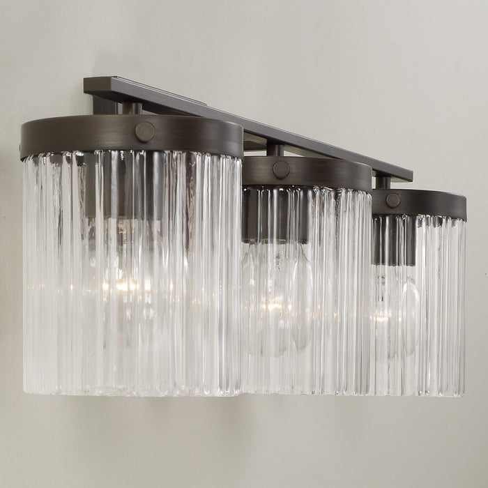 Capital Lighting 156231OR-555 Three Light Vanity, Oil Rubbed Bronze