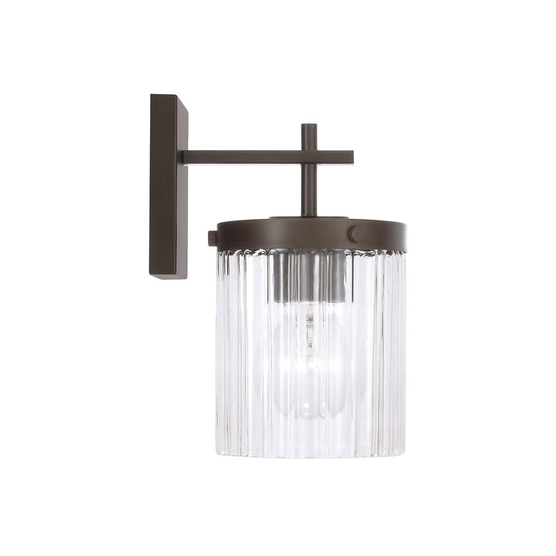 Capital Lighting 656211OR-555 One Light Wall Sconce, Oil Rubbed Bronze